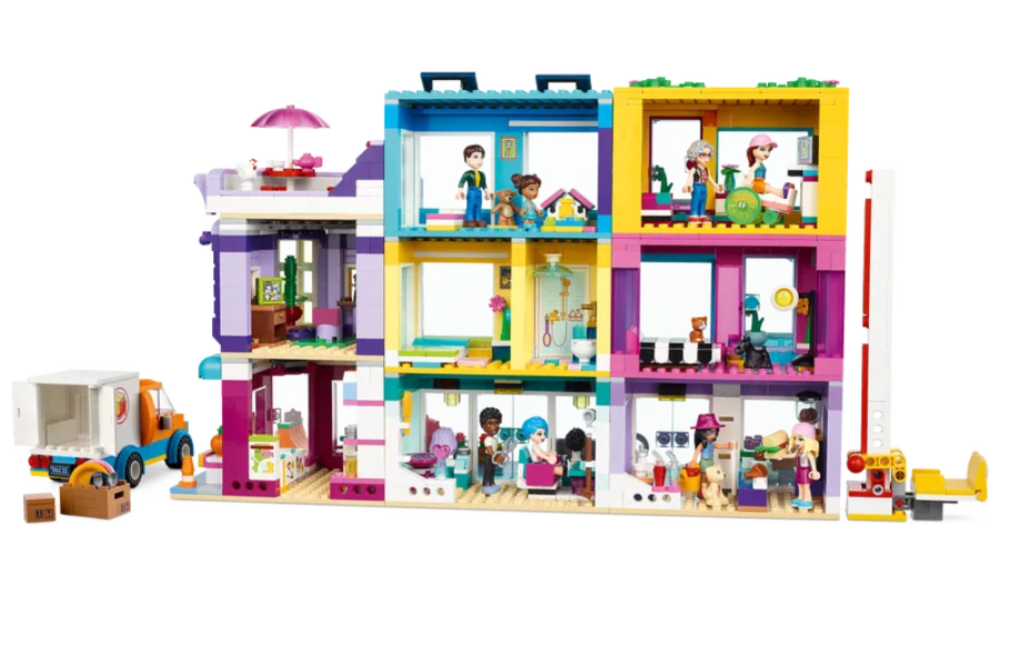 Конструктор LEGO Friends Великий будинок на головній вулиці, 1682 деталей (41704) - фото 3
