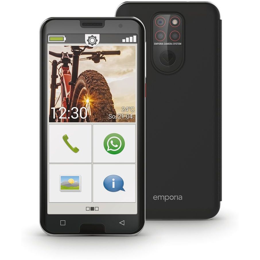 Смартфон Emporia Smart 5 3/32GB Black (Global) - фото 1