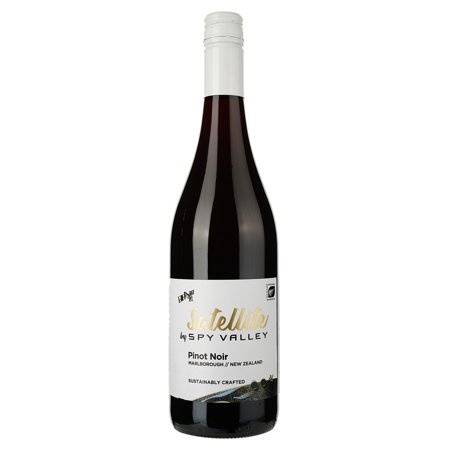 Вино Spy Valley Satellite Pinot Noir, красное, сухое, 13,5%, 0,75 л (6372) - фото 1