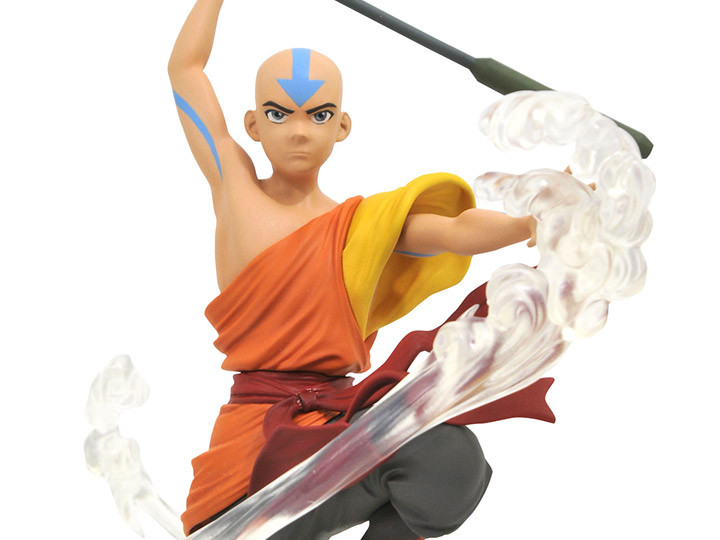 Фігурка Diamond Select Toys Аватар на Аанг Avatar The Last Air Bender Aang 25 см WST DST A A 25 - фото 2