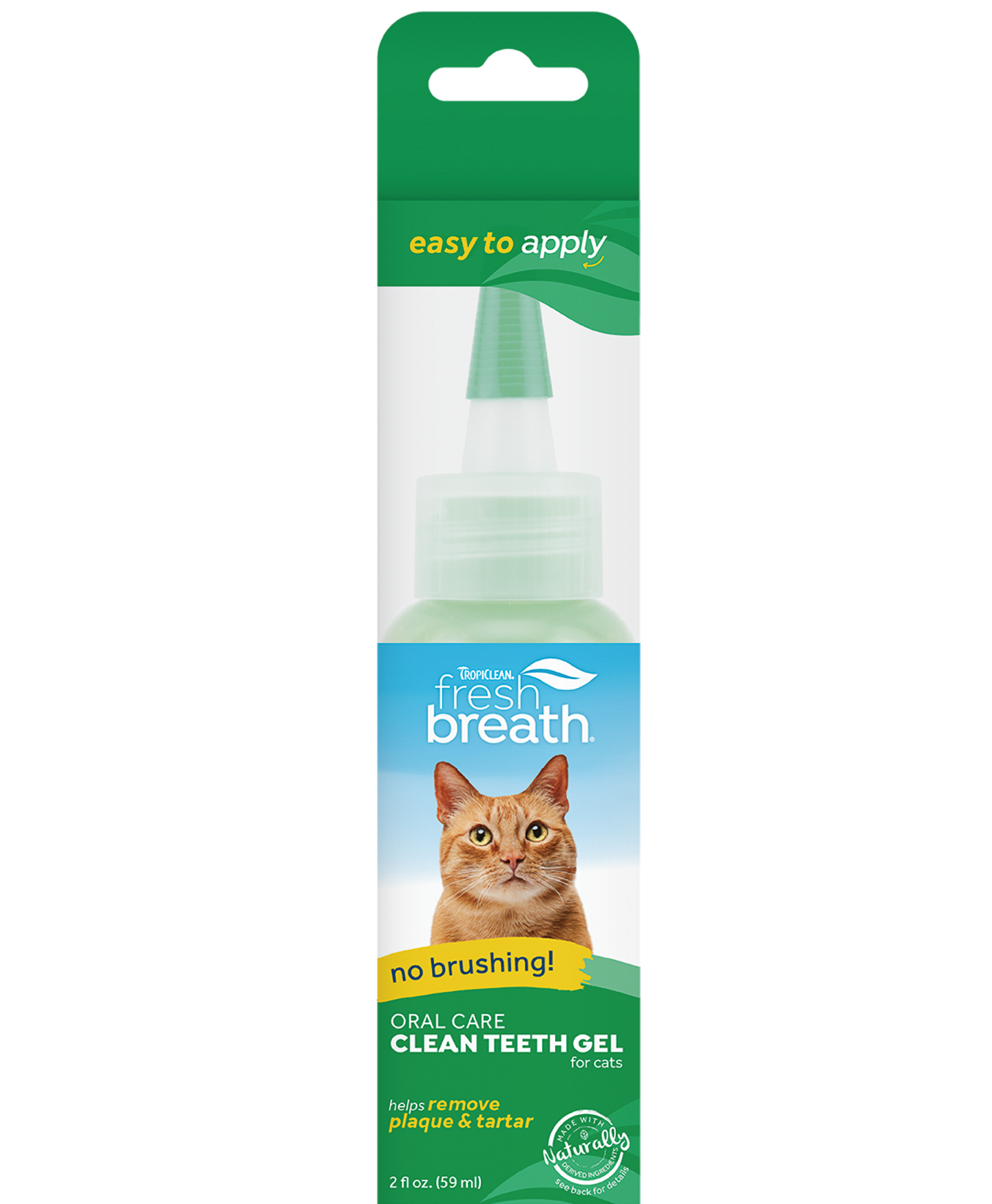 Гель для догляду за ротовою порожниною для котів TropiClean Fresh Breath, 59 мл (1497) - фото 1