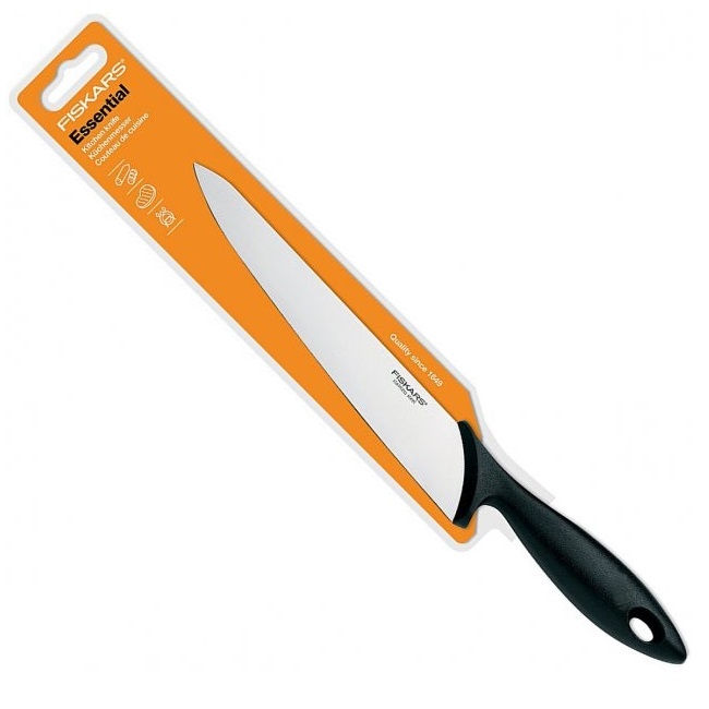 Нож кухонный Fiskars Essential 21 см (1023776) - фото 3