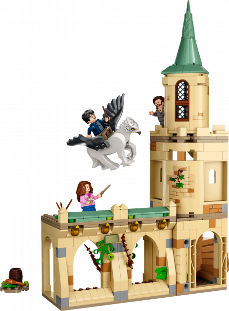Конструктор LEGO Harry Potter Двор Хогвартса: Спасение Сириуса, 345 детали (76401) - фото 4