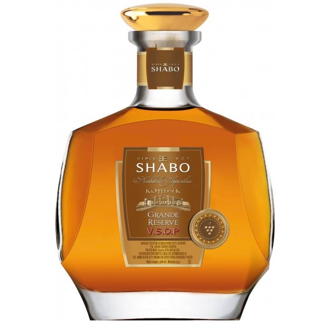 Коньяк України Shabo Grande Reserve VSOP, 5 років, 40%, 0,5 л - фото 1