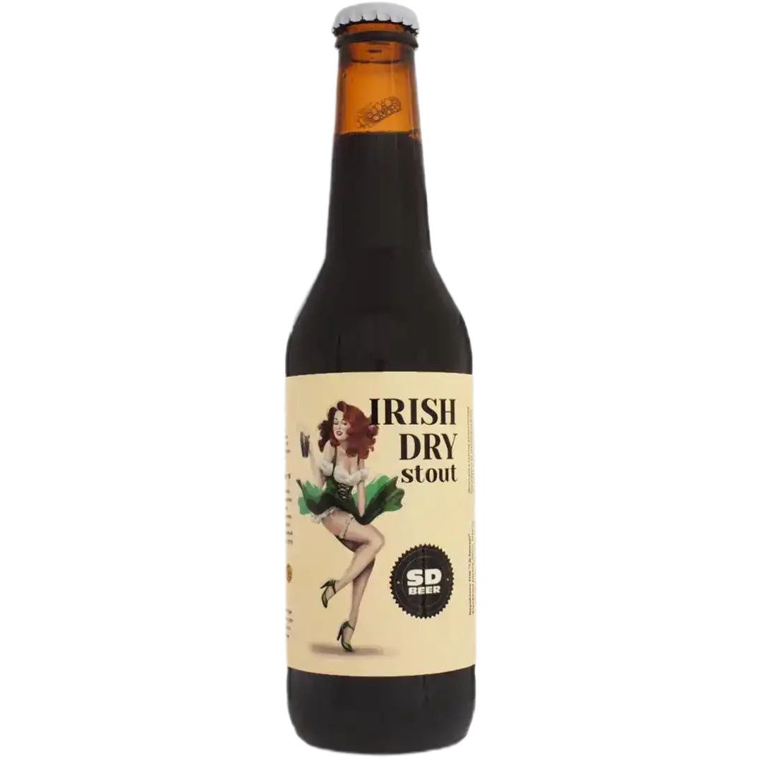 Пиво Uncle Beer Irish Dry Stout верхового брожения 4.2% 0.33 л - фото 1