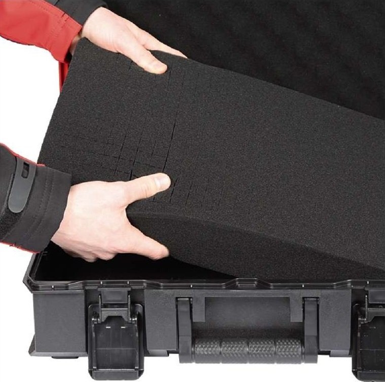 Вкладиш з поролону для кейсів Einhell E-Case S Grid Foam Set 1 шт. (4540013) - фото 8