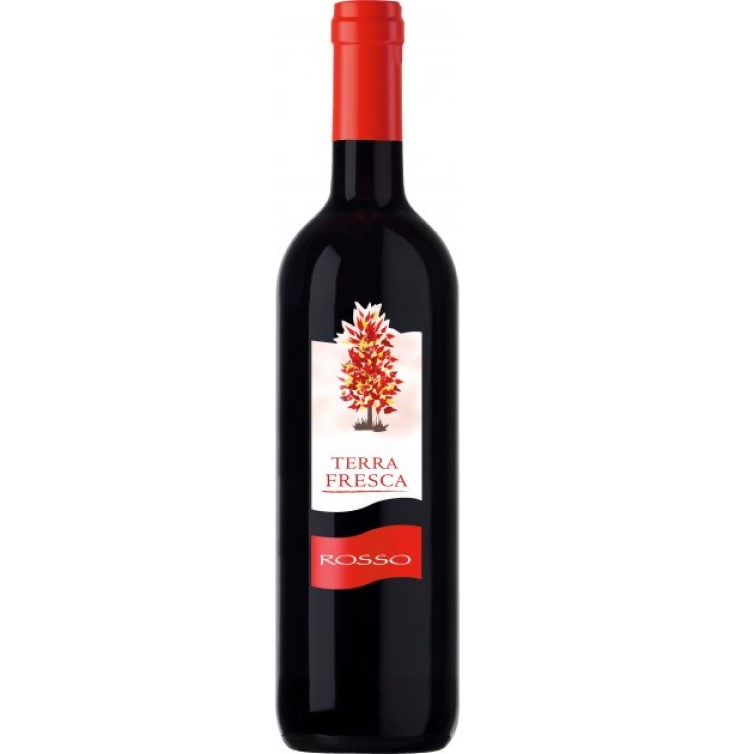 Вино Terra Fresca Rosso, 10,5%, 0,75 л - фото 1