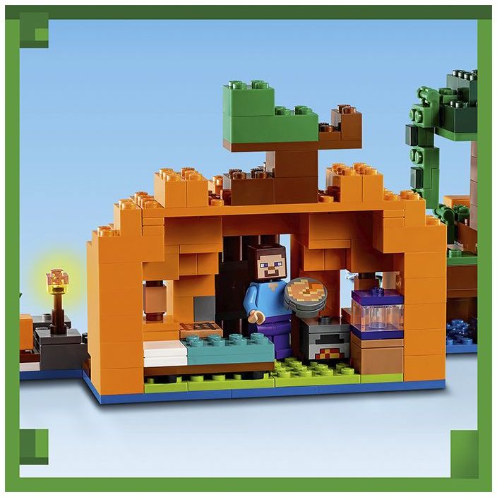 Конструктор LEGO Minecraft Тыквенная ферма , 257 деталей (21248) - фото 11
