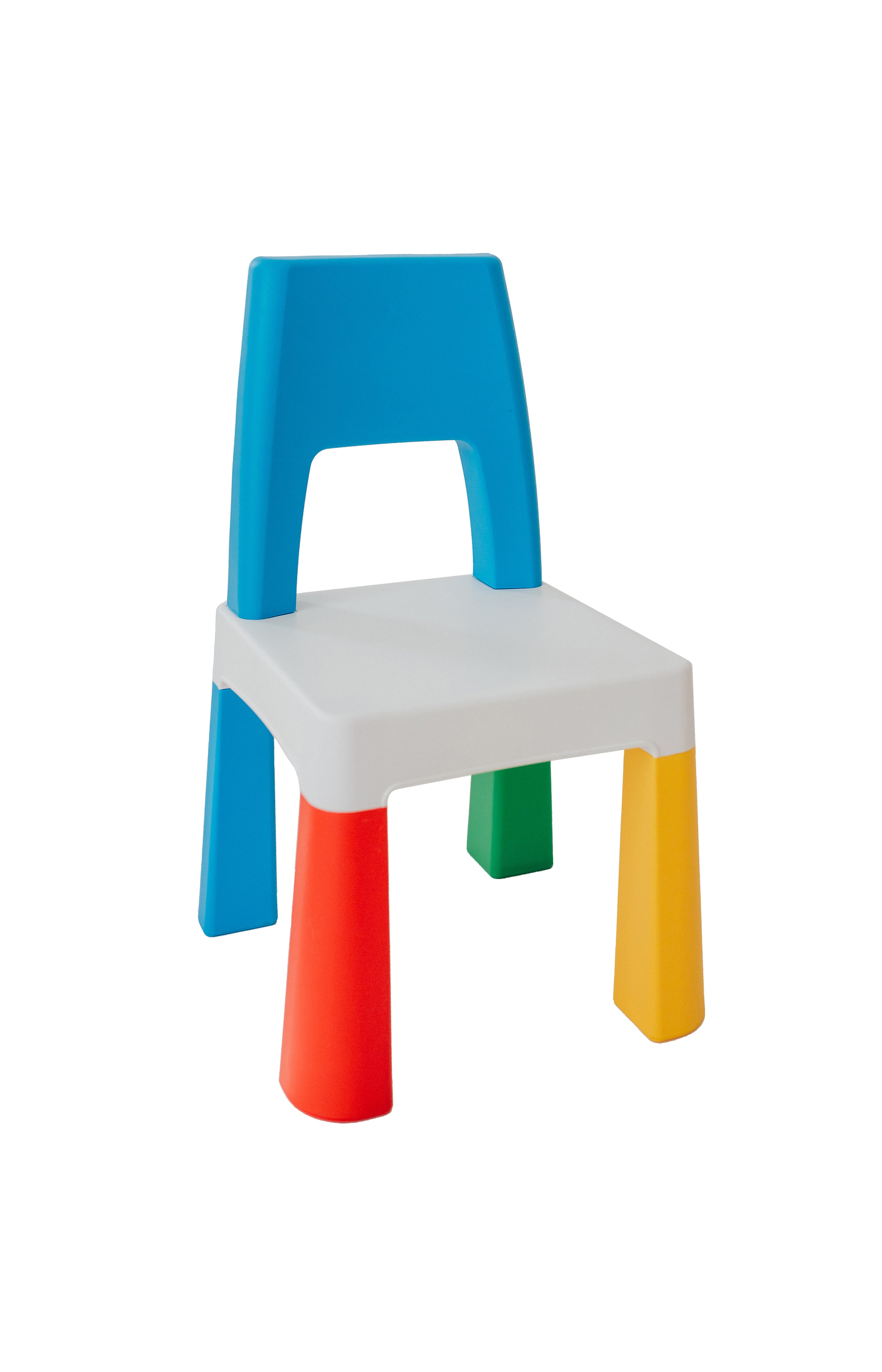 Комплект Poppet Color Blue Стульчик + Подушка на стул 55х28х28 см (PP-003B-G) - фото 3