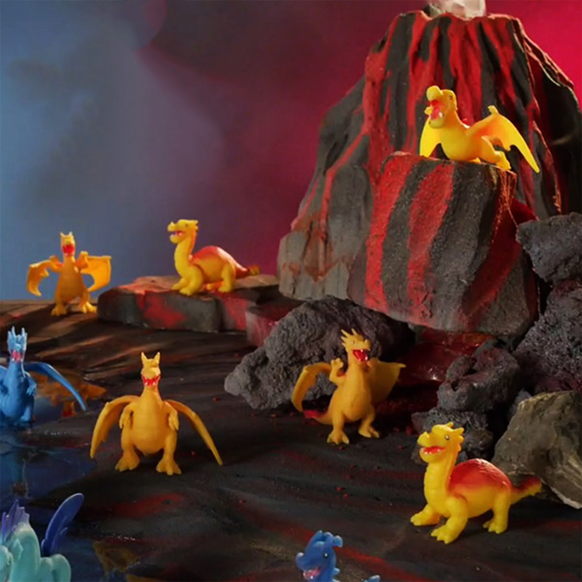 Набор стретч-игрушек в виде мифического животного #sbabam Легенда о драконах 12 шт. (61/CN23-CDU) - фото 5