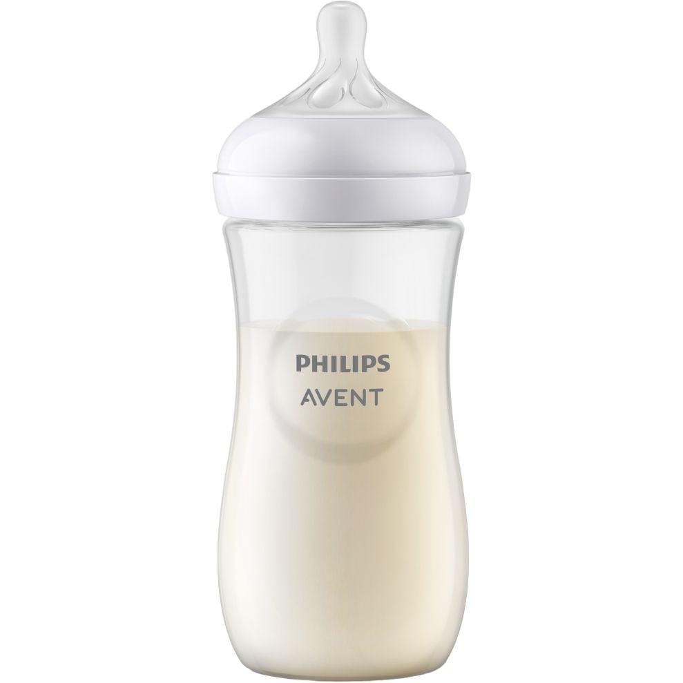 Набір: Пляшечка для годування Philips AVENT Natural Природний потік, 330 мл (SCY906/01) + Пакети для зберігання грудного молока Philips Avent, 25 шт. (SCF603/25) - фото 2