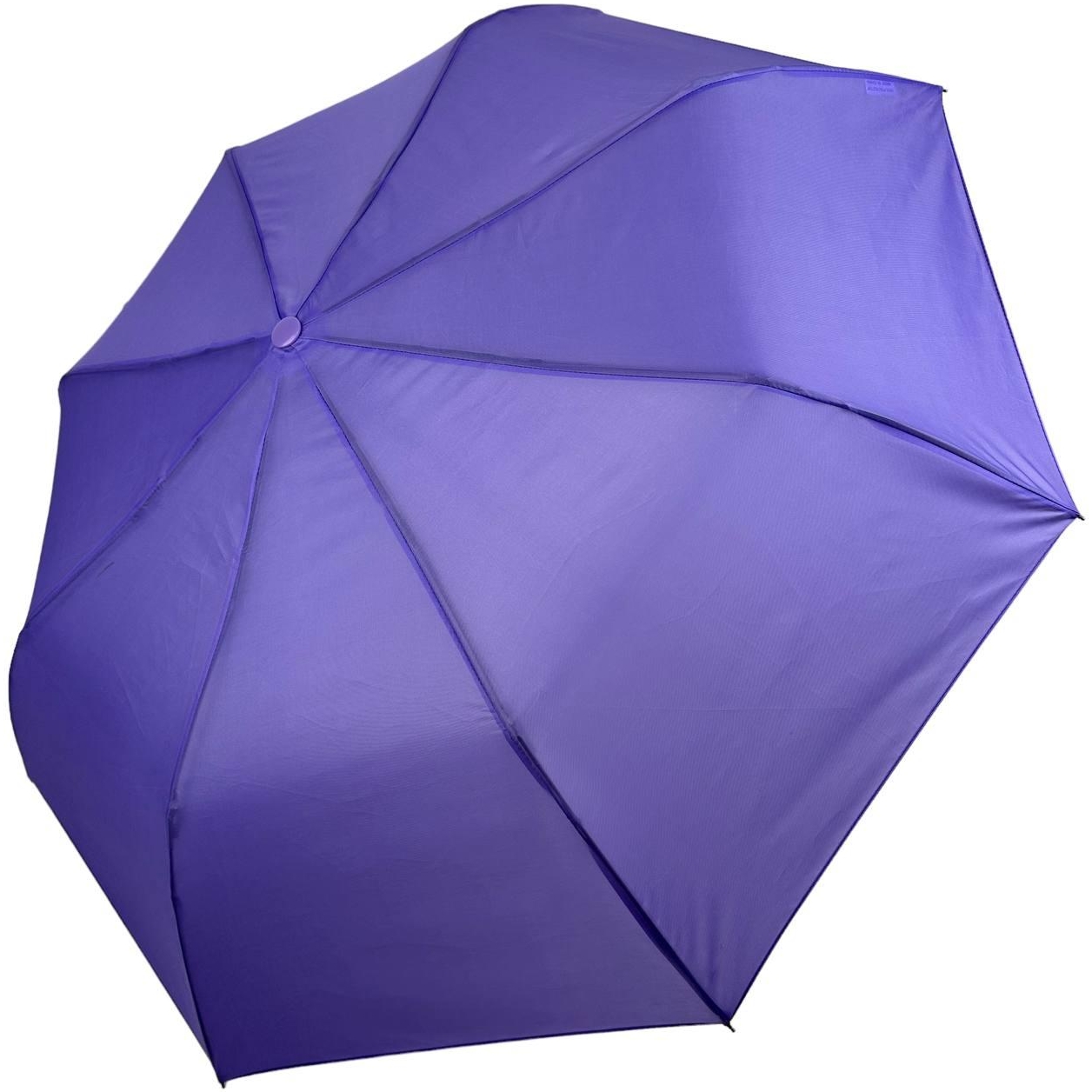 Жіноча складана парасолька напівавтомат Toprain 98 см фіолетова - фото 1