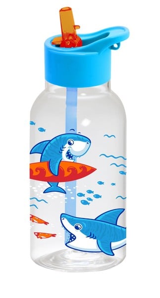 Дитяча пляшка для води Herevin Shark, 460 мл (6575986) - фото 1