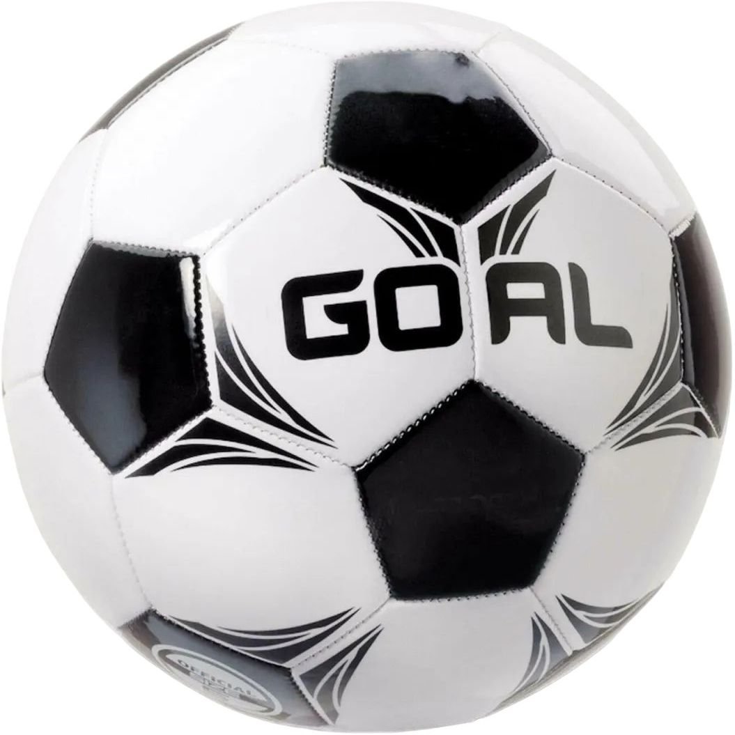 Футбольний м'яч Mondo Goal, розмір 5, чорний (13832) - фото 1
