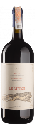 Вино Tenuta San Guido Le Difese красное, сухое, 14%, 1,5 л. - фото 1