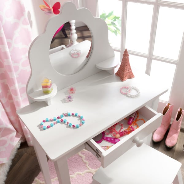Дитячий туалетний столик зі стільцем Kidkraft Medium Vanity (13009) - фото 2