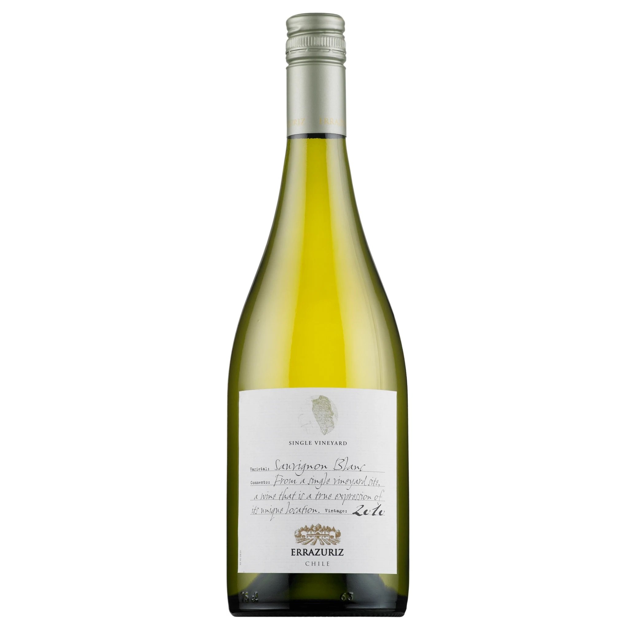 Вино Errazuriz Sauvignon Blanc Aconcagua Costa Single Vineyard, біле, сухе, 13%, 0,75 л - фото 1