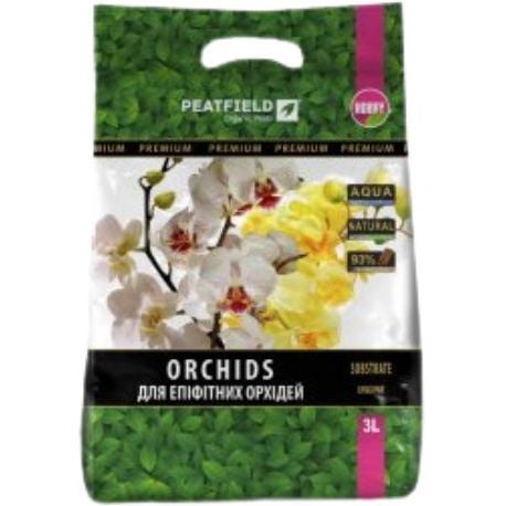 Субстрат Peatfield торфяной для эпифитных орхидей, 3 л - фото 1