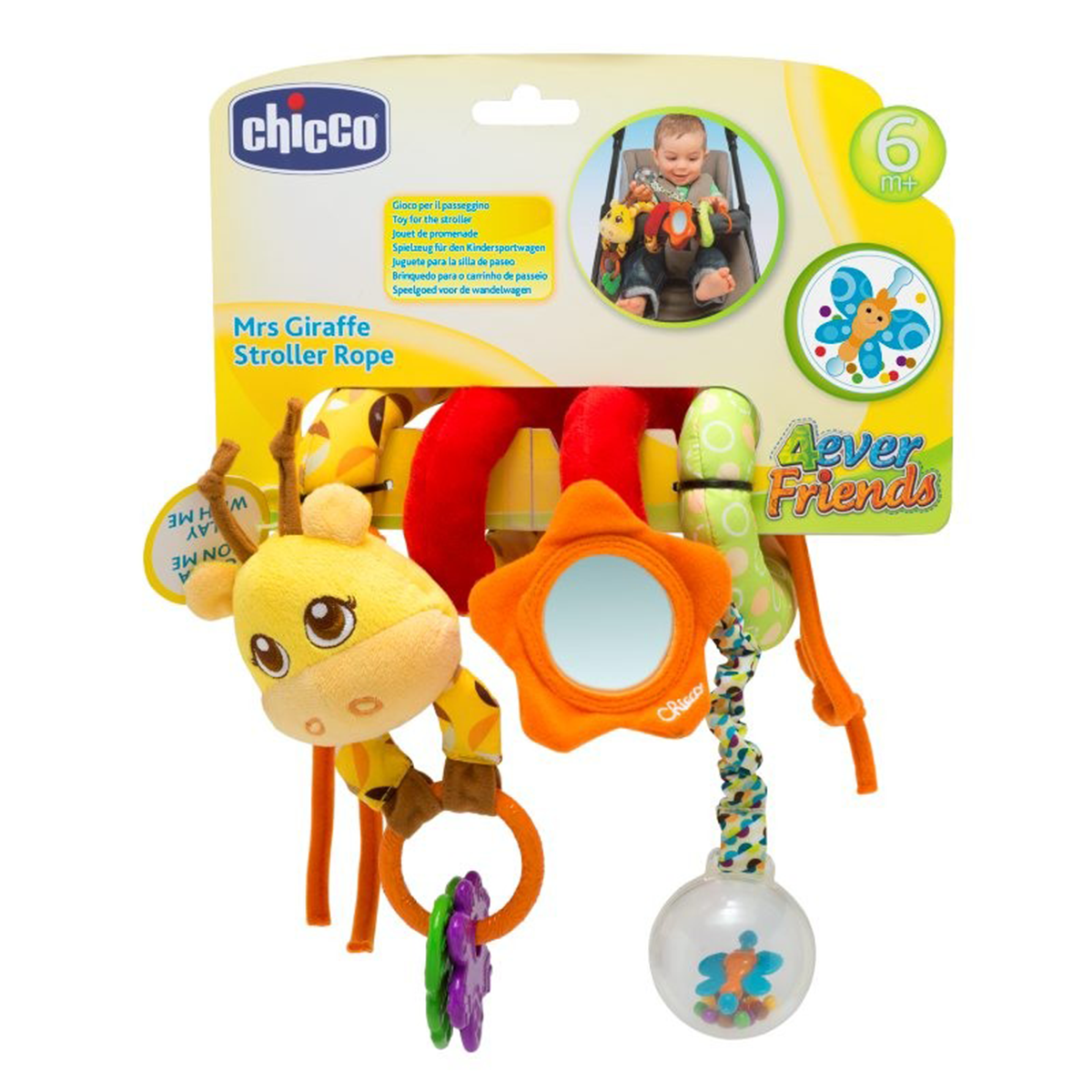 Іграшка на коляску Chicco Жирафа (07201.00) - фото 3