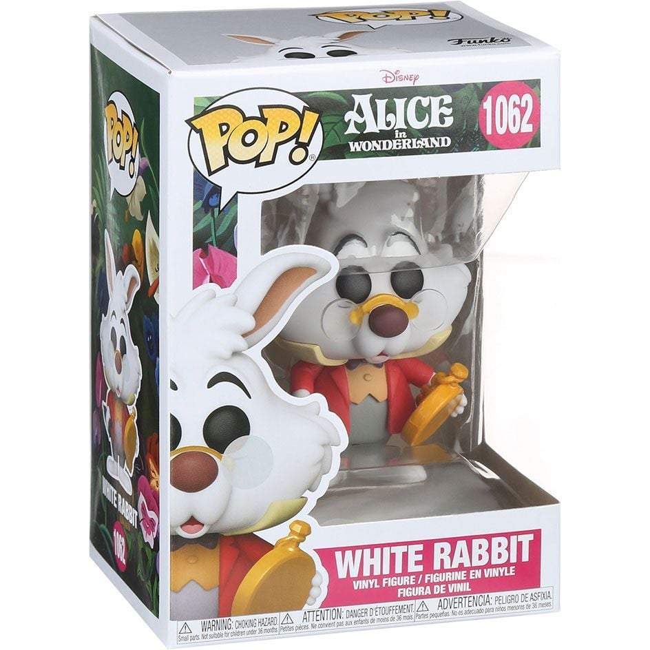 Игровая фигурка Funko Pop Алиса в стране чудес Белый кролик с часами (55739) - фото 2
