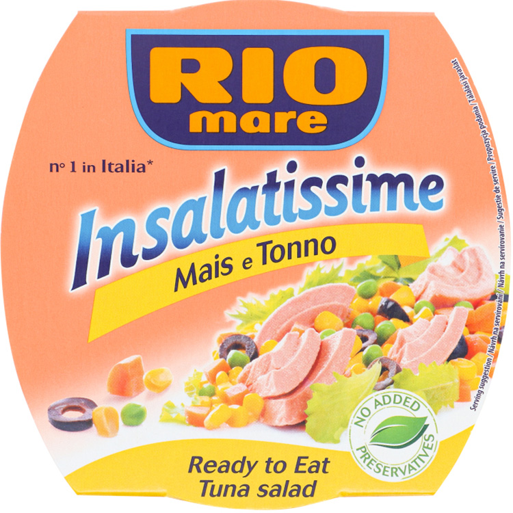 Салат из тунца Rio Mare с овощами 160 г (556171) - фото 1