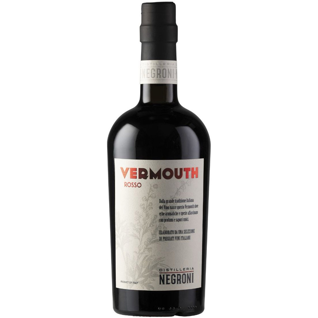 Вермут Negroni Antica Distilleria Rosso 18% 1 л - фото 1