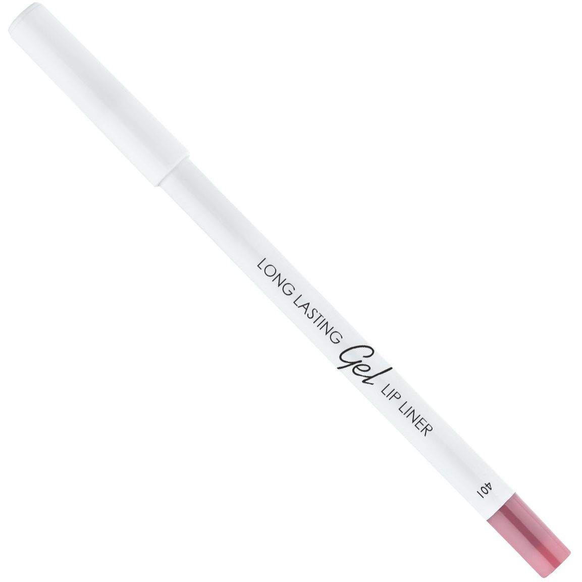 Стійкий гелевий олівець для губ Lamel Long lasting Gel Lip Liner відтінок 401, 1.7 г - фото 4