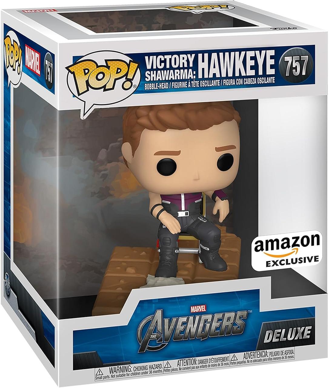 Фигурка Фанко Поп Марвел Соколиный глаз Funko Pop Marvel Hawkeye Exclusive 10 см M HE 757 - фото 2