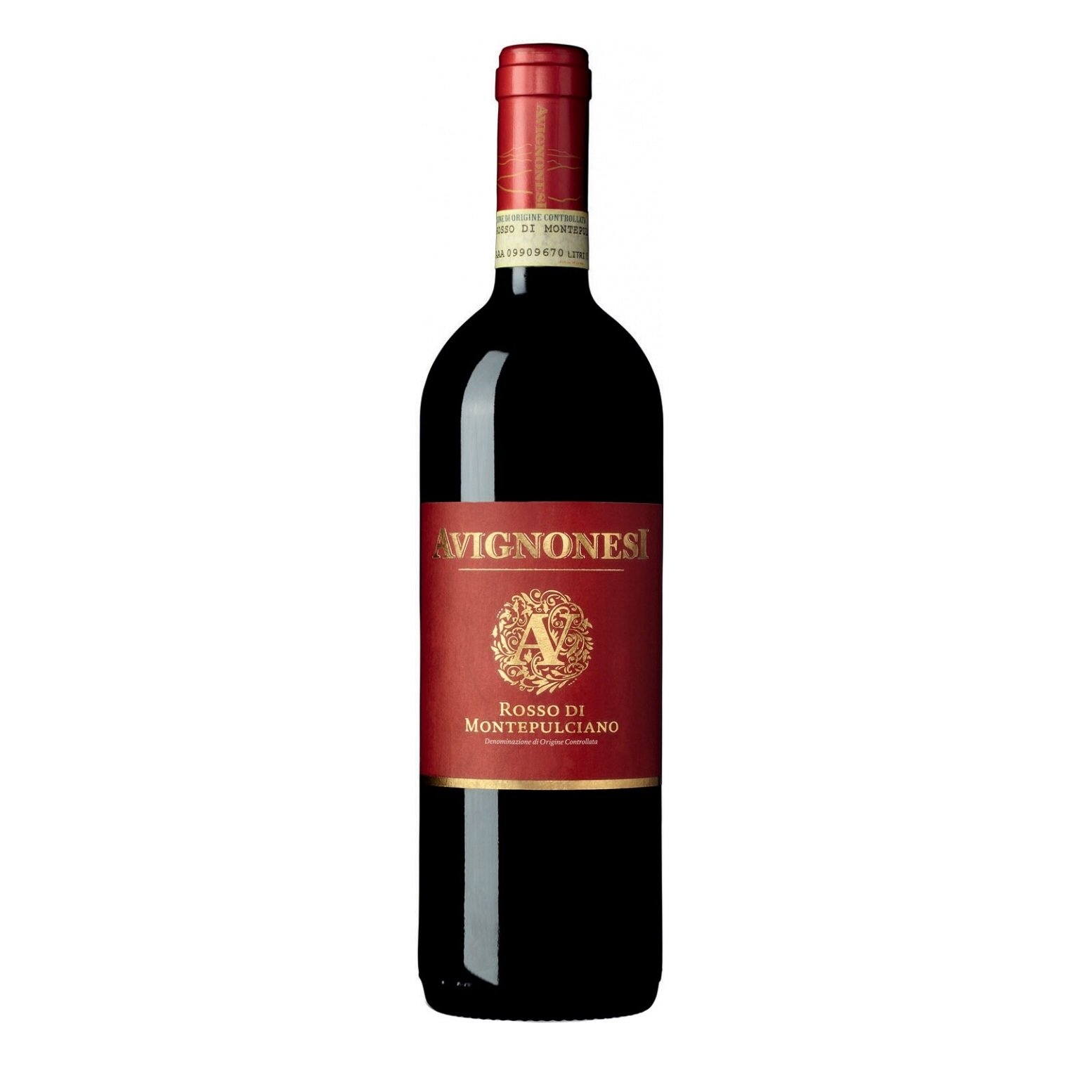 Вино Avignonesi Rosso di Montepulciano, красное, сухое, 0,75 л - фото 1