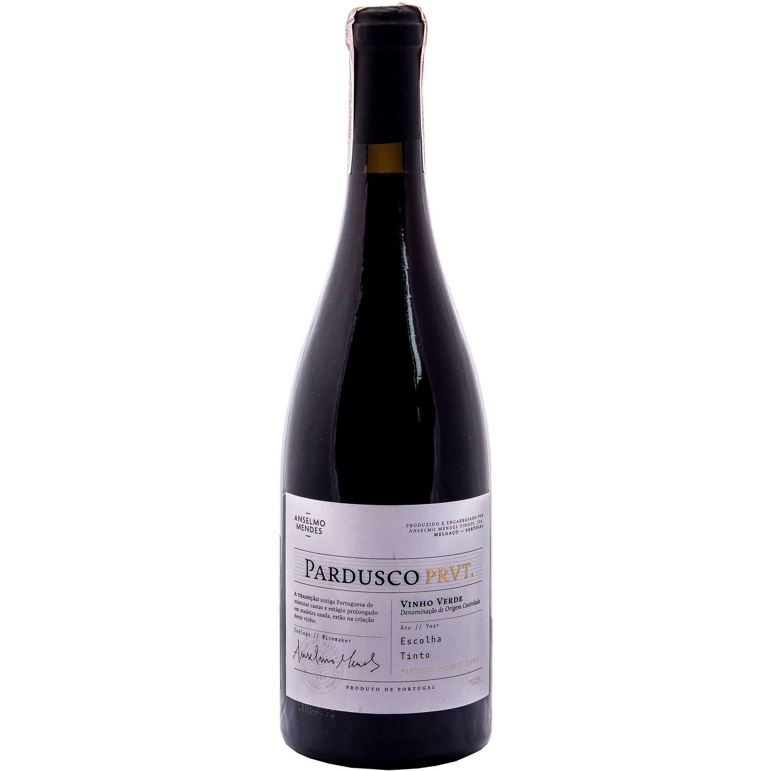 Вино Anselmo Mendes Tinto Pardusco Private, красное, сухое, 0,75 л - фото 1