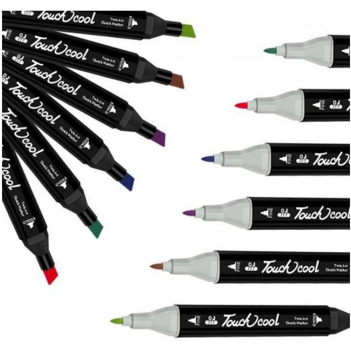 Набор двухсторонних маркеров Touch Sketch Marker в сумке Touch-36 36 шт. (1457479232.0) - фото 4