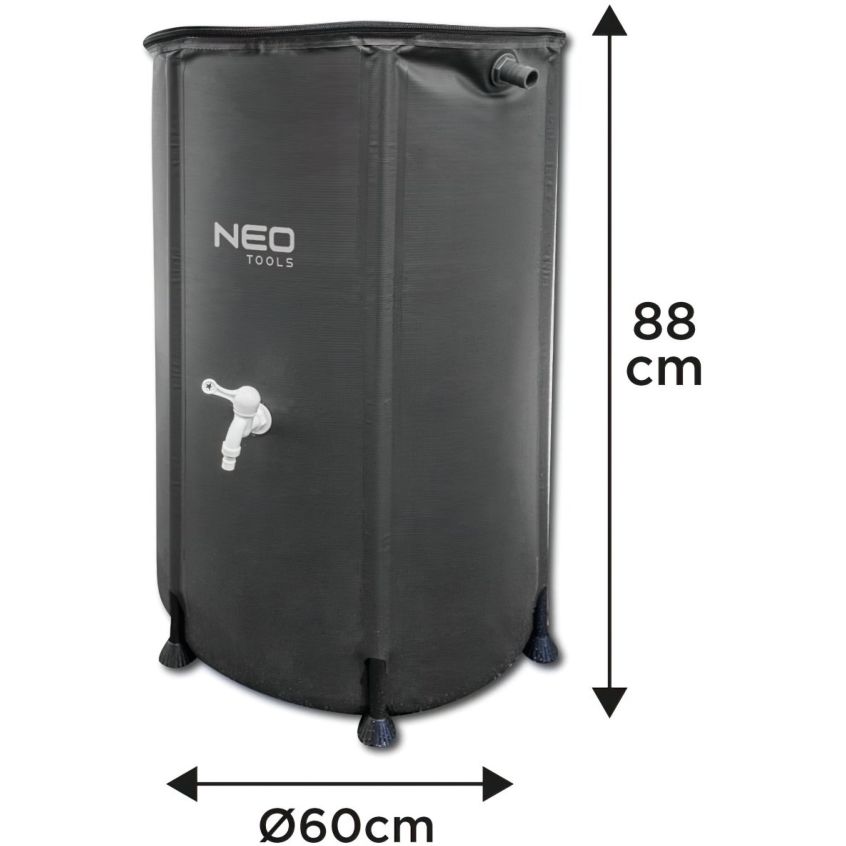 Контейнер для води Neo Tools складаний 250 л (15-951) - фото 2