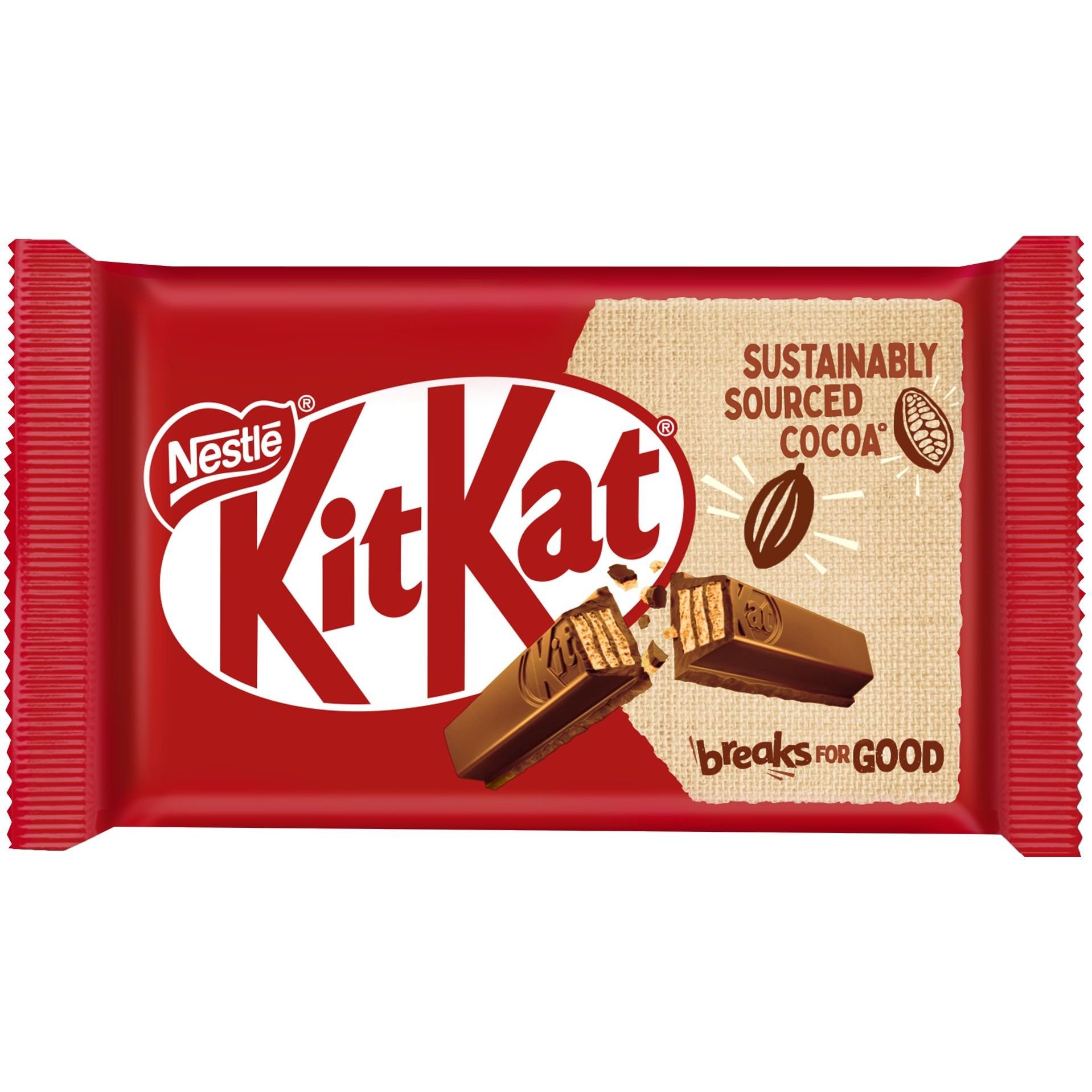 Батончик KitKat 4-Finger молочный 41.5 г - фото 1