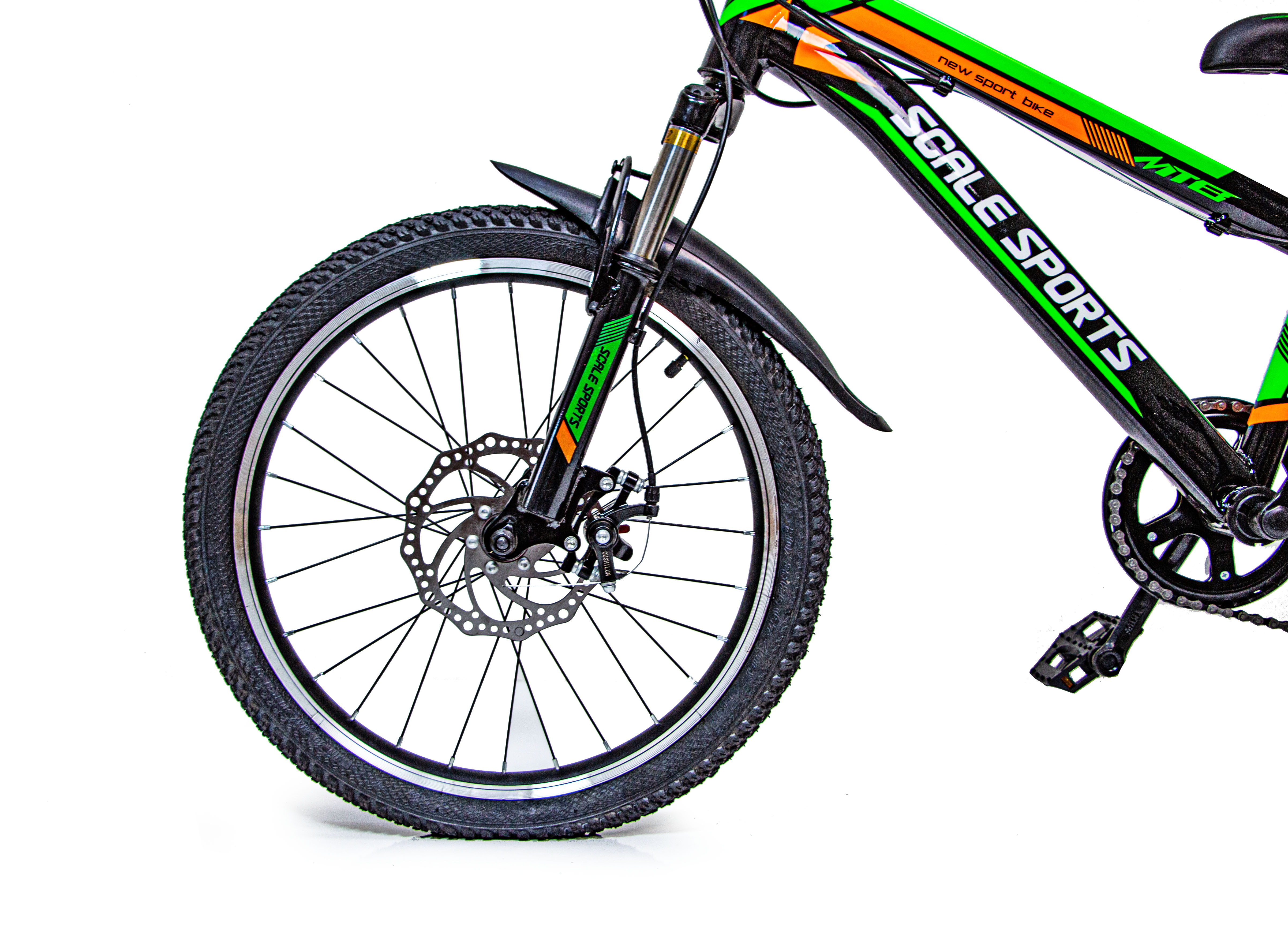 Дитячий велосипед Scale Sports 20 дюймів зелений 268742 - фото 2