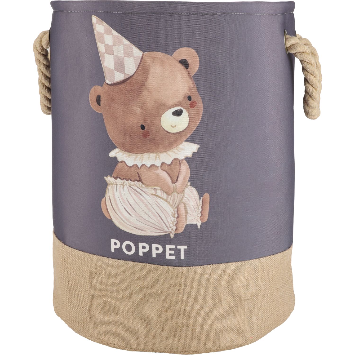 Корзина для хранения игрушек Poppet Медвежонок 40х50 см (PP001-L) - фото 1