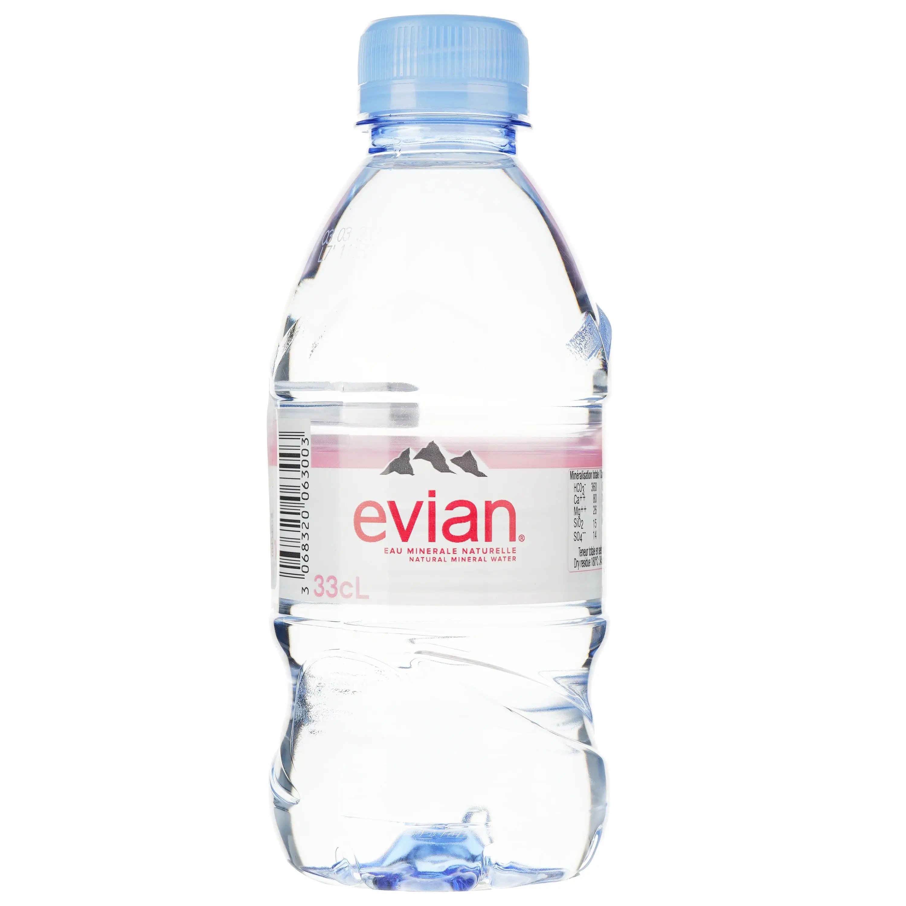 Вода минеральная Evian негазированная 0.33 л (2530) - фото 1