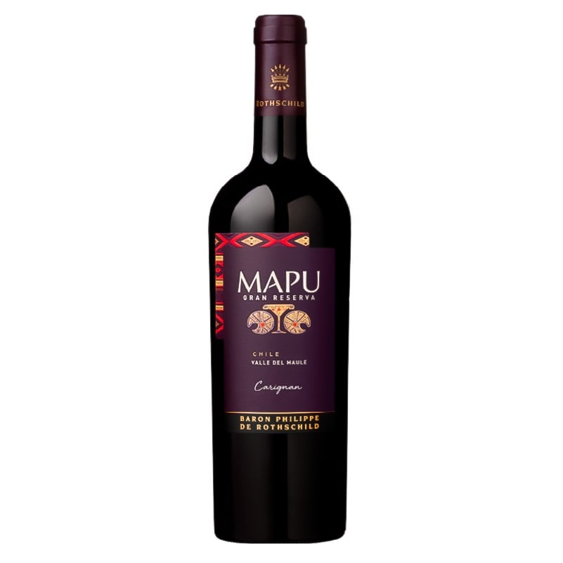 Вино Baron Philippe de Rothschild Mapu Gran Reserva Carignan, червоне, сухе, 13,5%, 0,75 л - фото 1