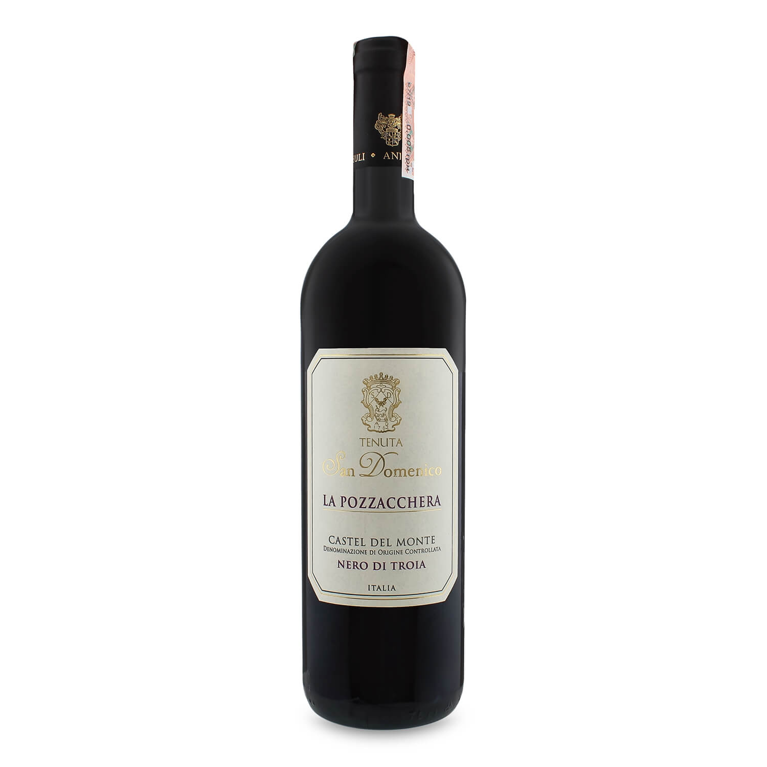 Вино Tenuta San Domenico LaPozzacchera NeroDiTroia, 12,5%, 0,75 л (810548) - фото 1