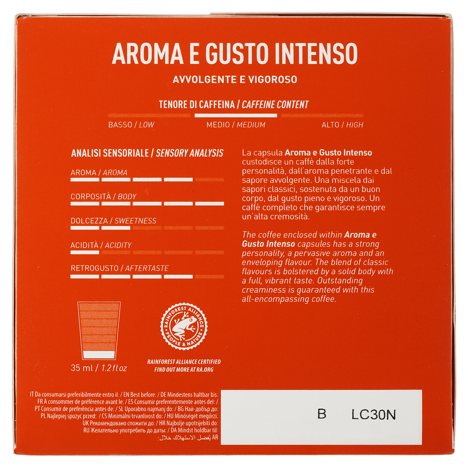 Кофе в капсулах Carraro Dolce Gusto Aroma E Gusto Intenso, 16 капсул - фото 2