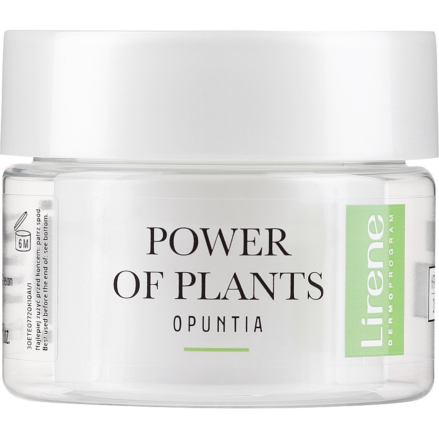 Разглаживающий крем для лица Lirene Power Of Plants Opuntia Smoothing Cream 50 мл - фото 1