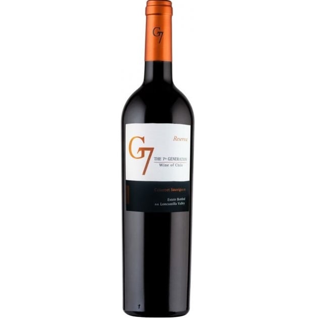 Вино G7 Reserva Cabernet Sauvignon, червоне, сухе, 14%, 0,75 л (8000009377854) - фото 1