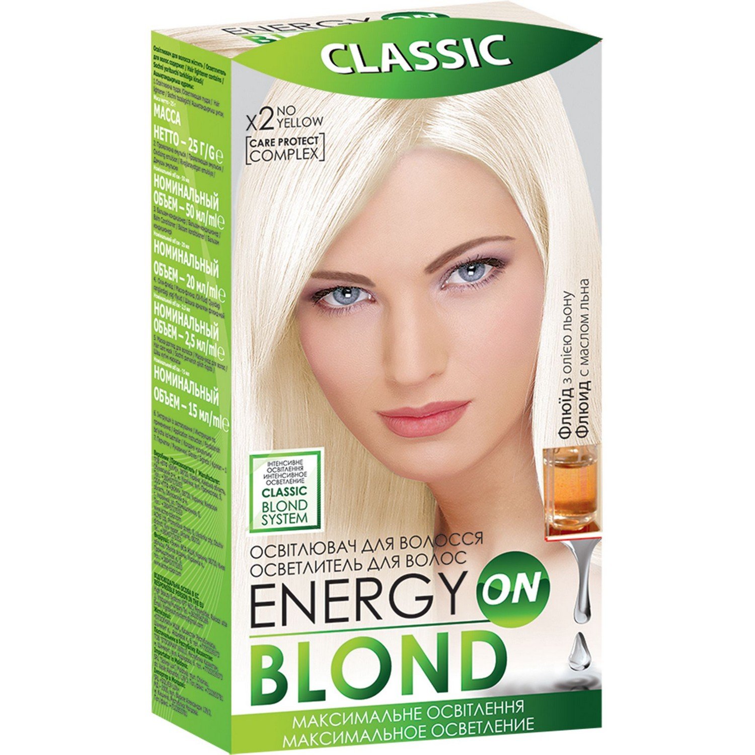 Освітлювач для волосся Acme Color Energy Blond Classic, 112,5 г - фото 1