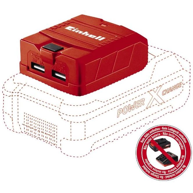 Зарядний пристрій Einhell TE-CP 18 Li USB PXC (4514120) - фото 3