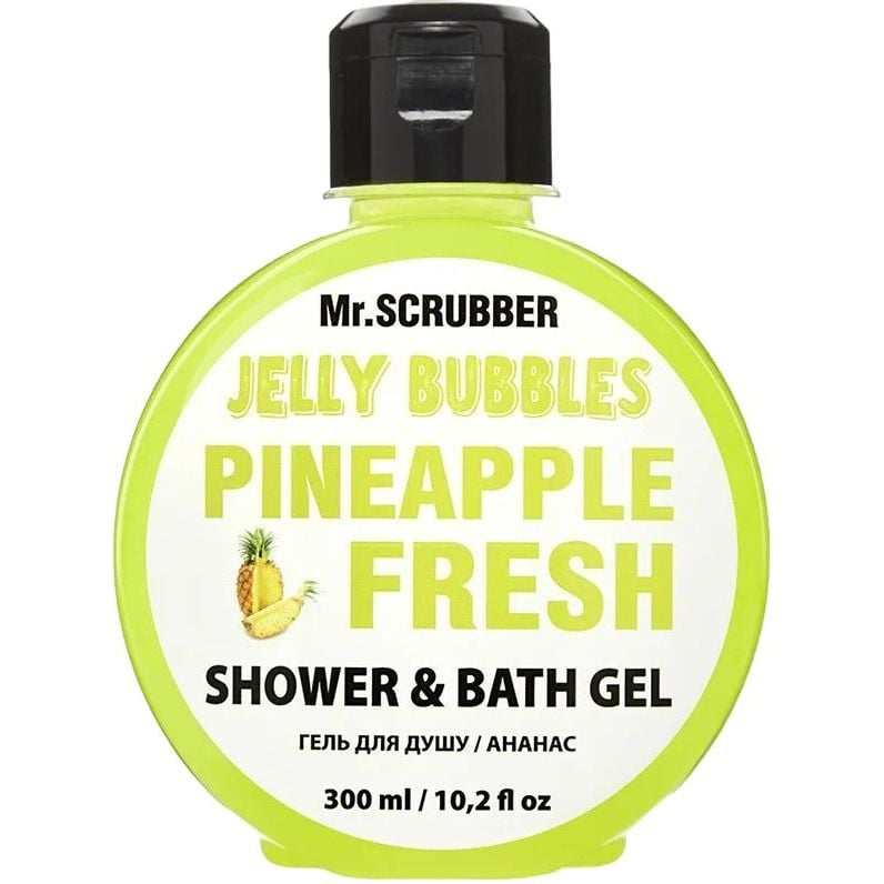Гель для душу Mr.Scrubber Jelly Bubbles Pineapple, 300 мл - фото 1