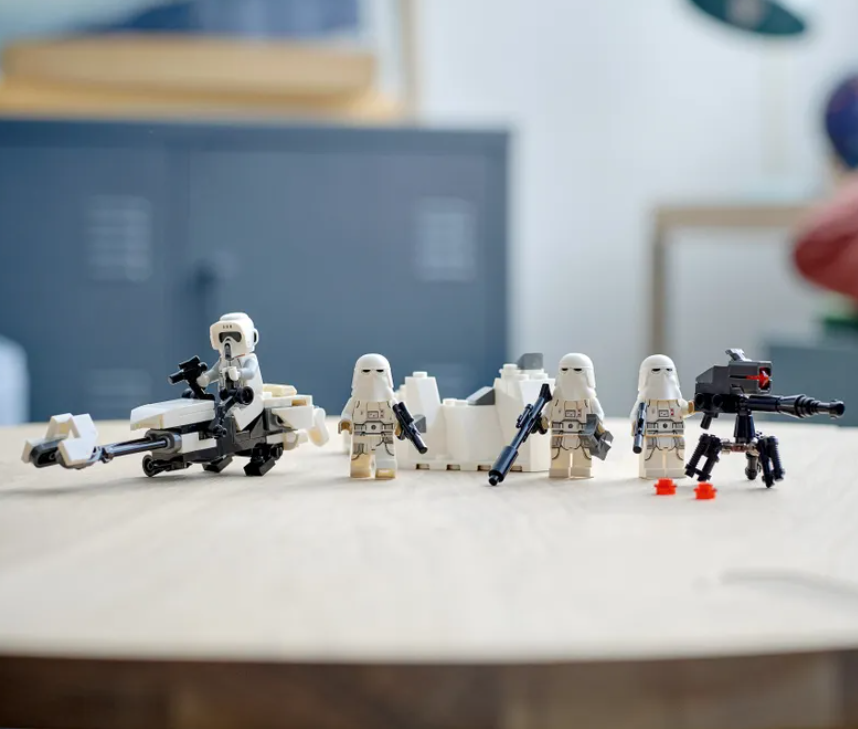 Конструктор LEGO Star Wars Бойовий набір снігових піхотинців, 105 деталей (75320) - фото 7