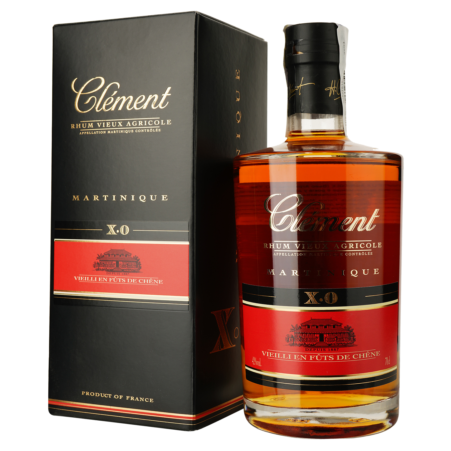 Ром Clement Rhum Vieux Agricole Martinique XO 42% 0.7 л - фото 1