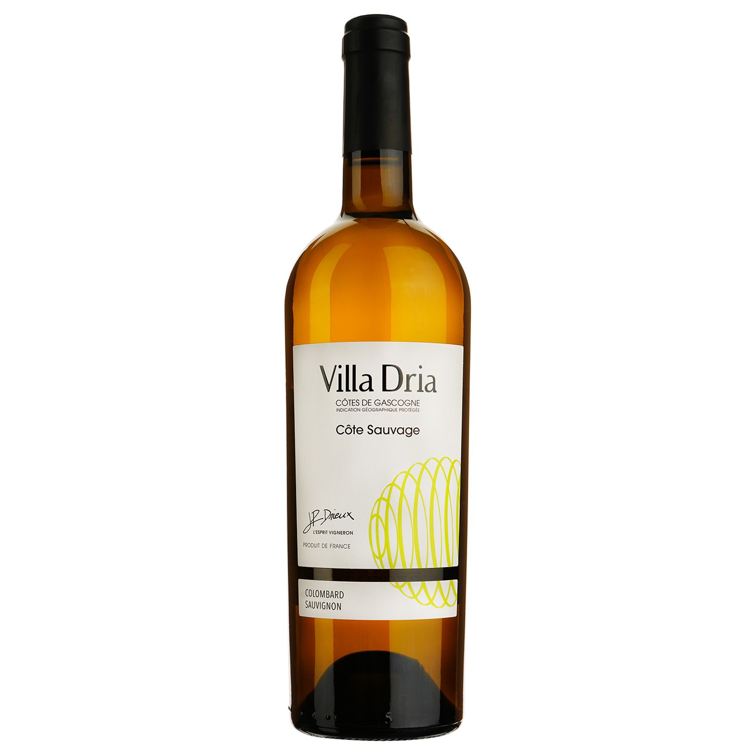 Вино Villa Dria Colombard-Sauvignon Igp Cotes De Gascogne, біле, сухе, 0,75 л (917839) - фото 1