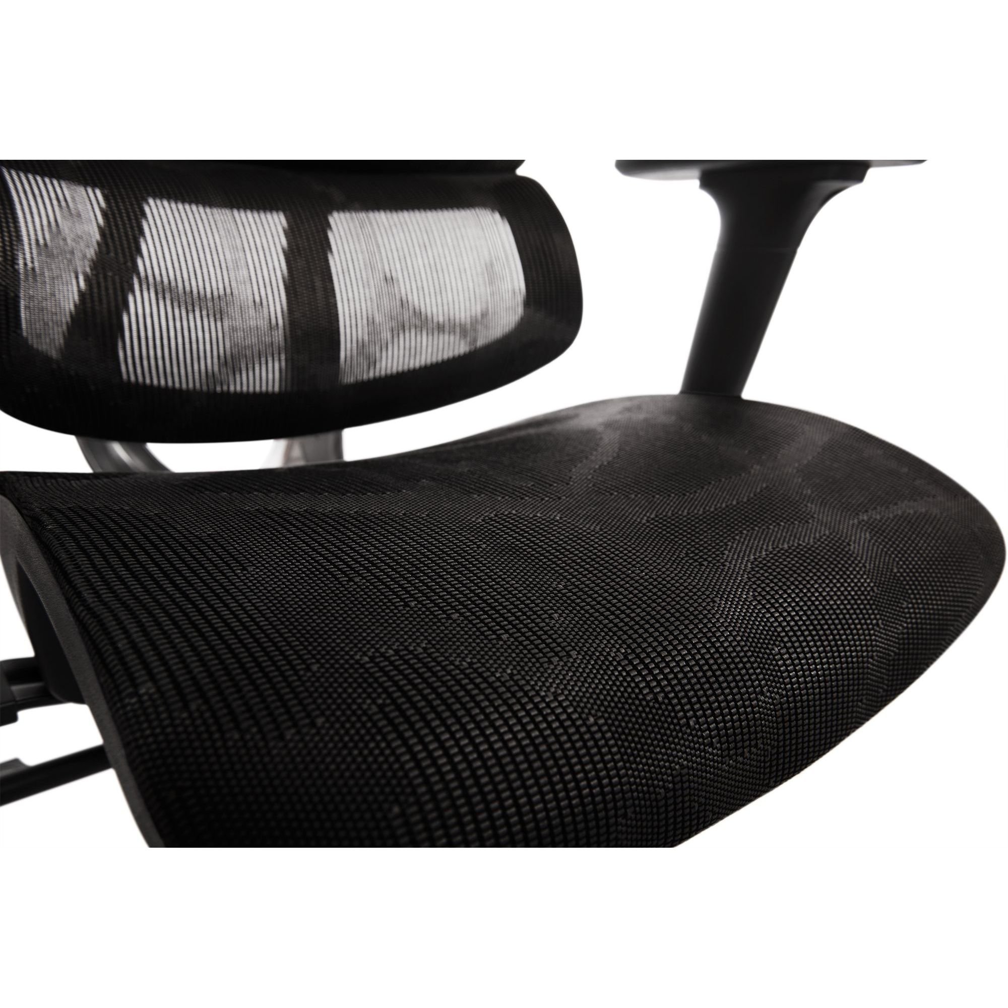 Офісне крісло GT Racer B-237A, чорне (B-237A Black) - фото 13