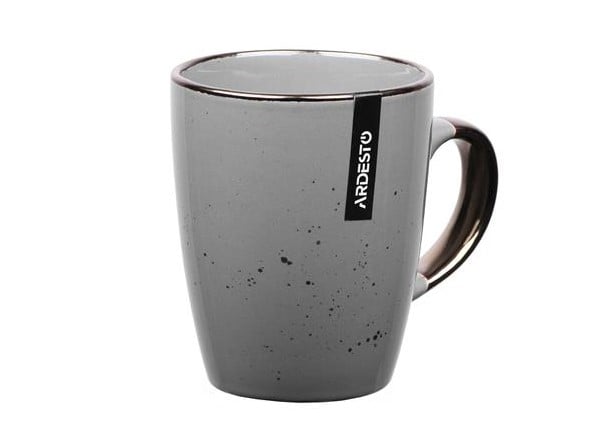 Чашка Ardesto Bagheria Grey, 360 мл, сірий (AR2936GRE) - фото 1