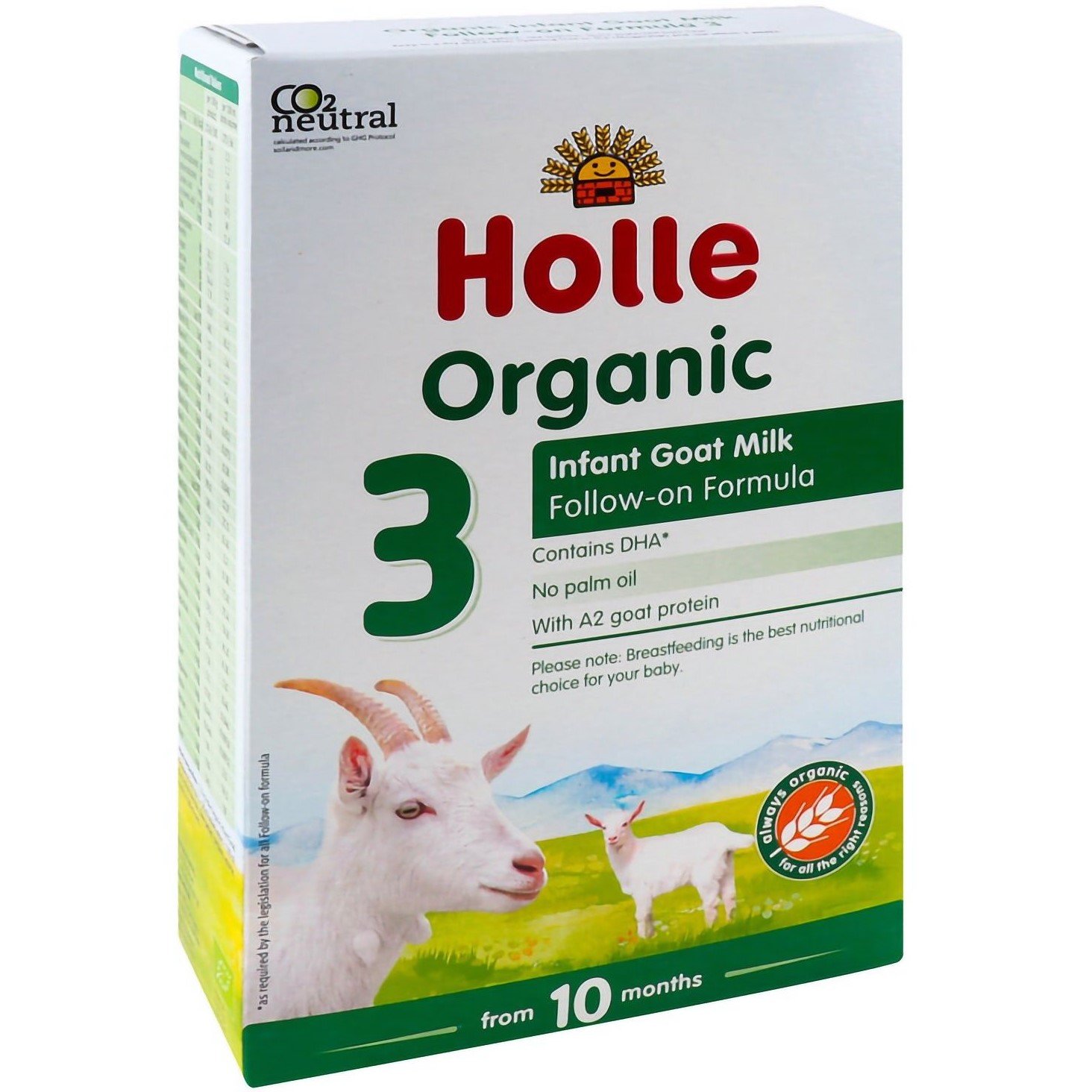 Смесь молочная сухая Holle №3 на основе козьего молока органическая 400 г - фото 2